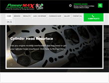 Tablet Screenshot of powermaxengineering.com